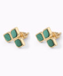 Zellige Malachite Studs