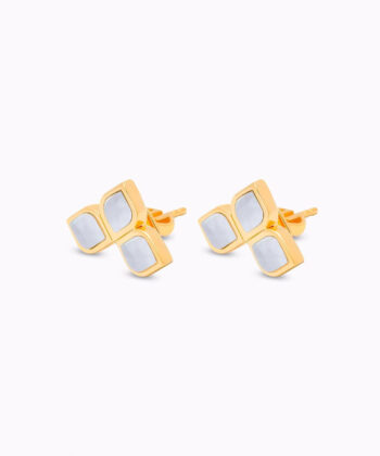 Zellige Mother of Pearl Studs
