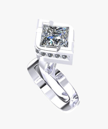 Ezeia Diamond Cufflinks