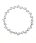 Crescent Tennis Bracelet