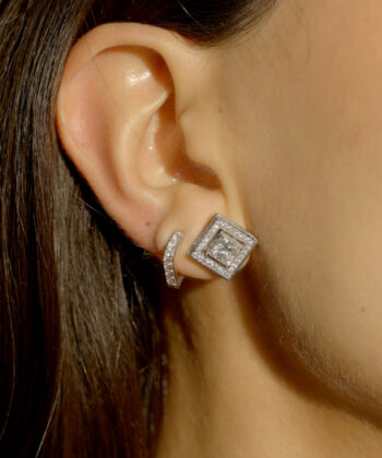 Prism Diamond Earrings