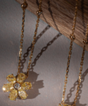 Golden Petal Necklace 3