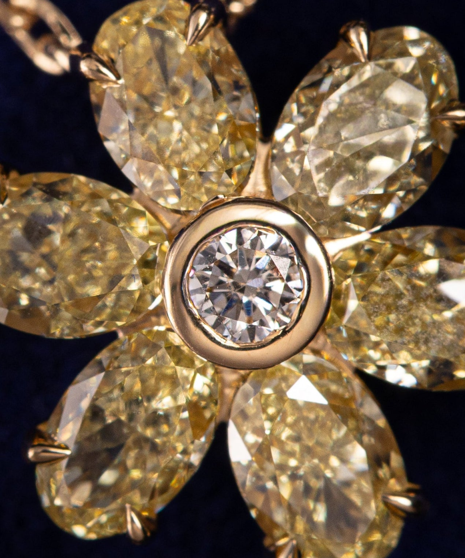 Golden Petal Necklace 3