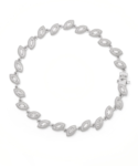 Crescent Tennis Bracelet