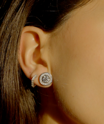 Eclipse Diamond Earrings