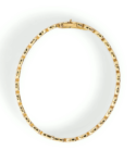 Petit Logograph Emerald Bangle 4