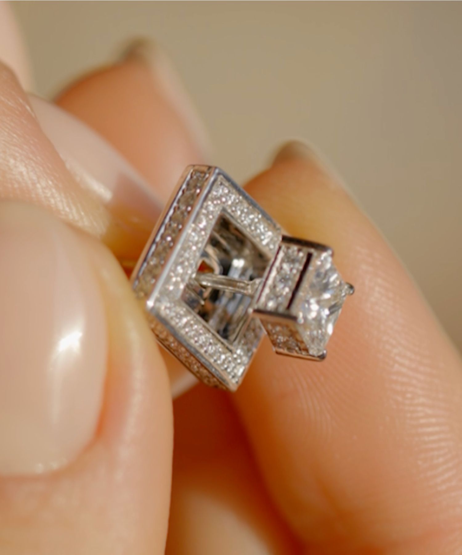 Prism Diamond Earrings 5