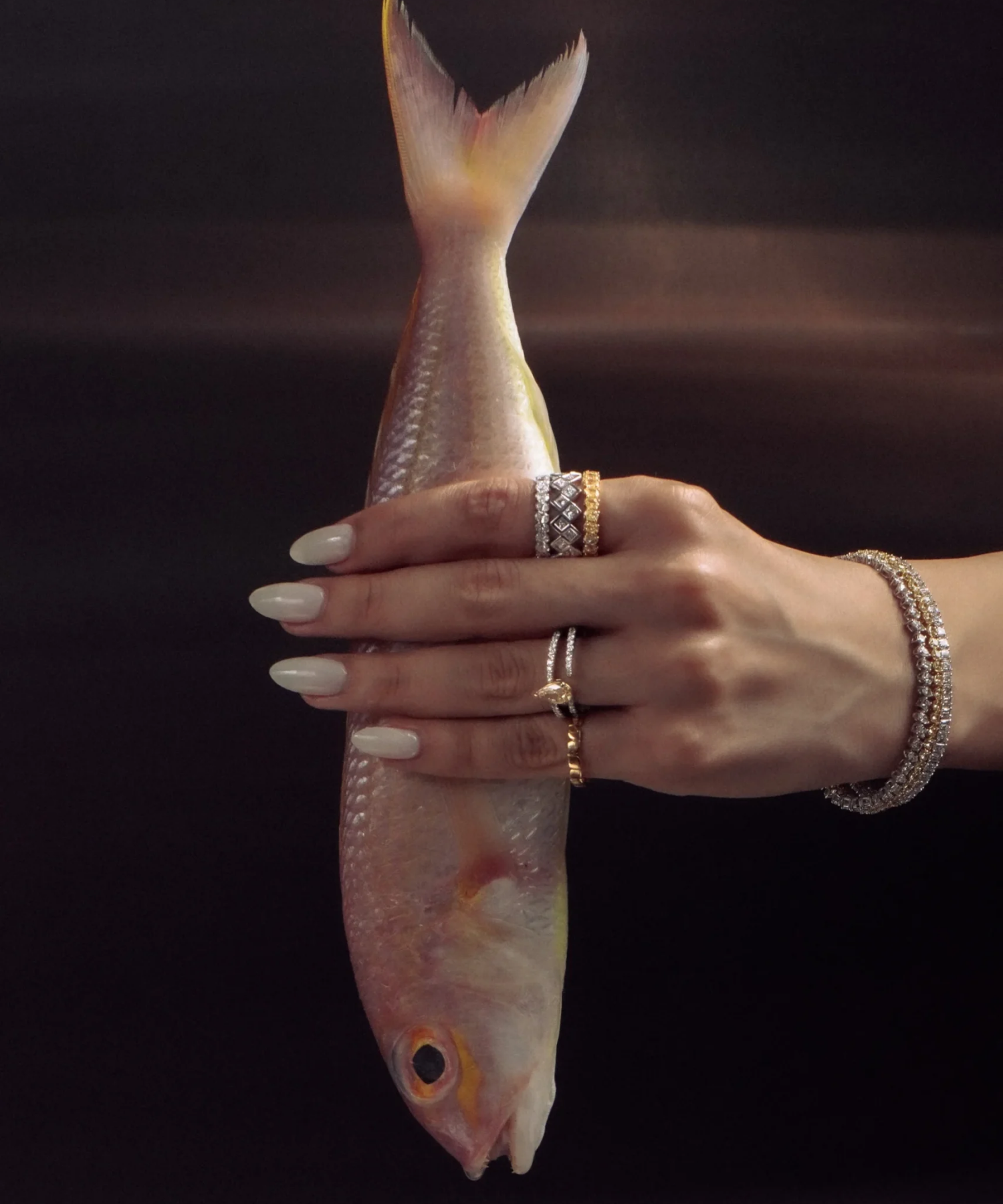 The Wishbone Pear Ring