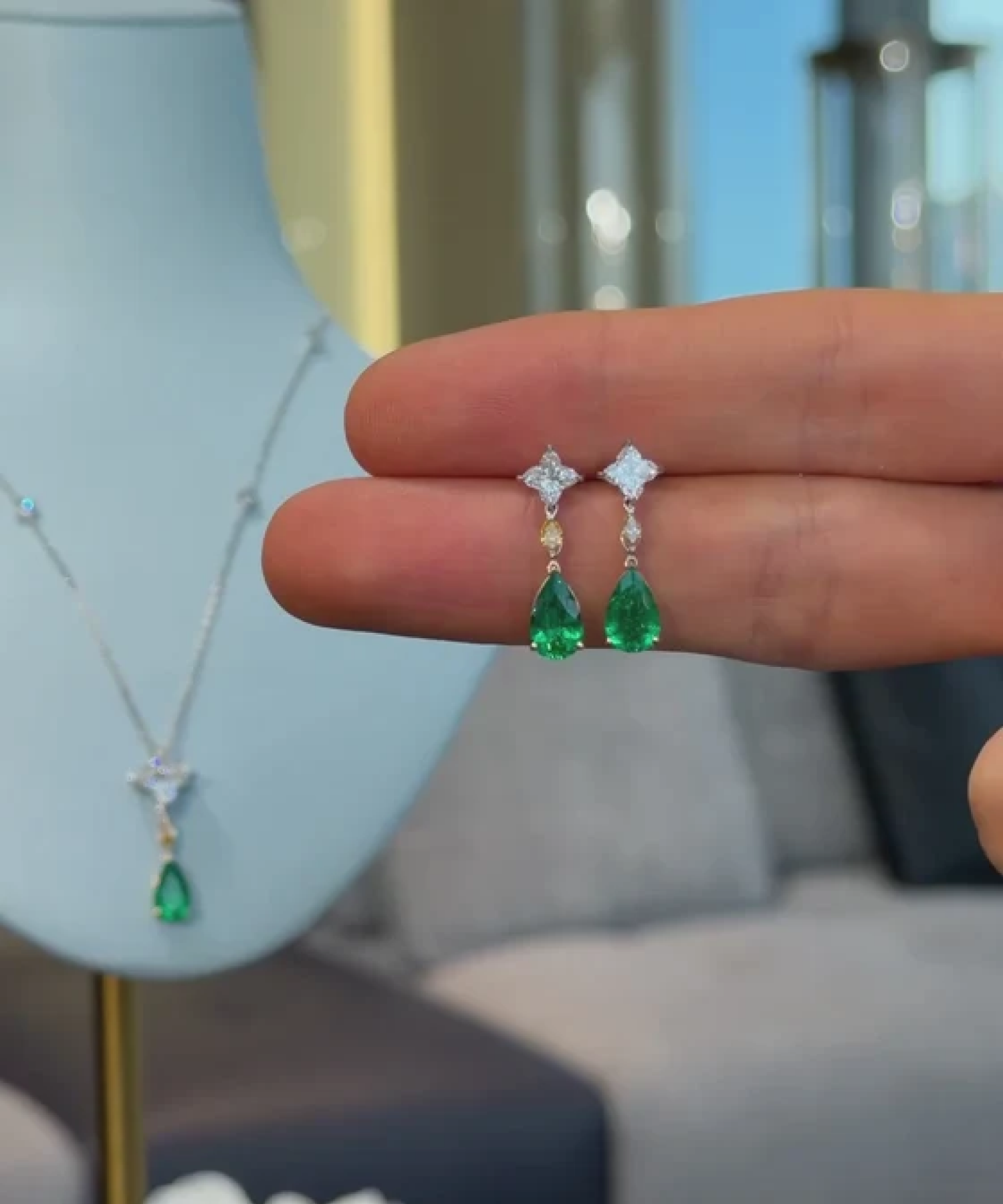 Verdant Star Earrings 1