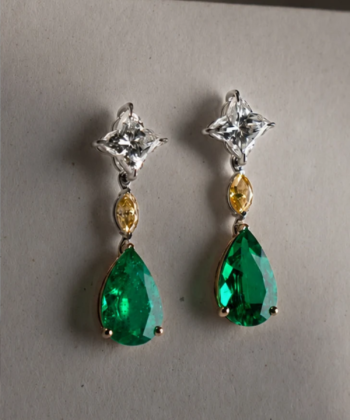 Verdant Star Earrings