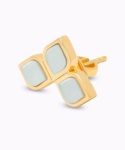 Zellige Mother of Pearl Studs 3