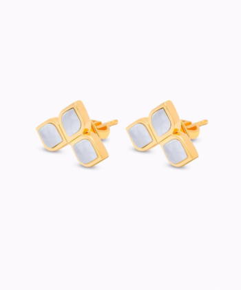 Zellige Mother of Pearl Studs